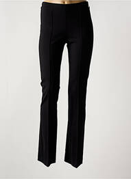 Pantalon slim taille élastique noir DIVAS femme