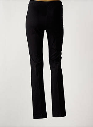Pantalon slim taille élastique noir DIVAS femme
