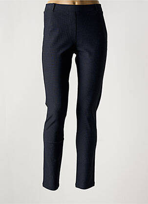 Pantalon slim taille élastique bleu THALASSA femme