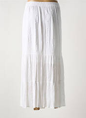 Jupe longue blanc GRAIN DE MALICE pour femme seconde vue