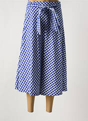 Jupe longue bleu LEO & UGO pour femme seconde vue