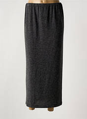 Jupe longue gris MARILU pour femme seconde vue