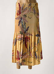 Jupe longue jaune EGO pour femme seconde vue