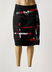 Jupe mi-longue noir FIGURE LIBRE pour femme seconde vue