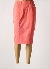 Jupe mi-longue rose JEAN DELFIN pour femme seconde vue