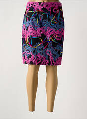 Jupe mi-longue violet UN TEMPS POUR ELLE pour femme seconde vue