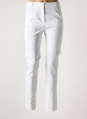 Pantalon slim blanc GRIFFON pour femme seconde vue