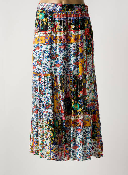 Jupe longue vert HALOGENE pour femme