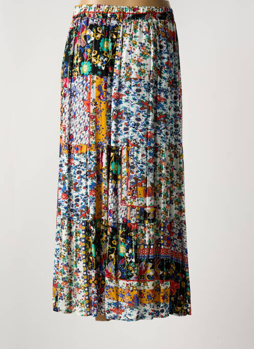 Jupe longue vert HALOGENE pour femme