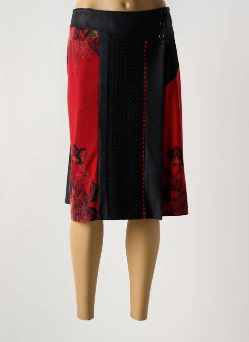 Jupe mi-longue noir JEAN DELFIN pour femme