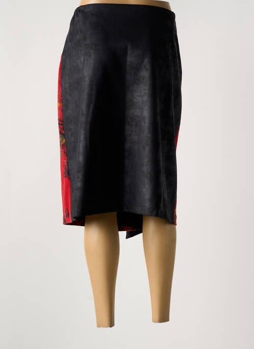 Jupe mi-longue noir JEAN DELFIN pour femme