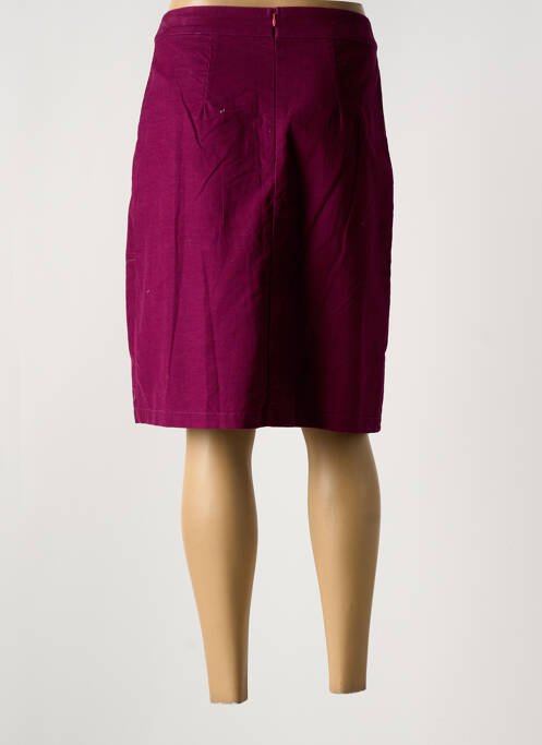 Jupe mi-longue violet AURA BY FIGURE LIBRE pour femme