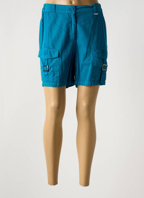 Short bleu AGATHE & LOUISE pour femme