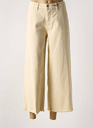 Jeans coupe large taille normale taille normale beige HEARTLESS JEANS femme