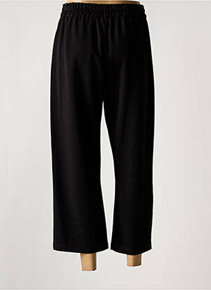 Pantalon 7/8 taille élastique taille normale noir ALAIN MURATI femme