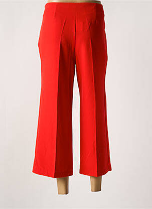 Pantalon 7/8 taille haute taille haute orange MISS SIDECAR femme