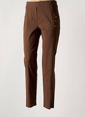 Jegging marron HALOGENE pour femme seconde vue