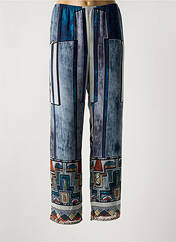 Pantalon droit bleu JEAN DELFIN pour femme seconde vue