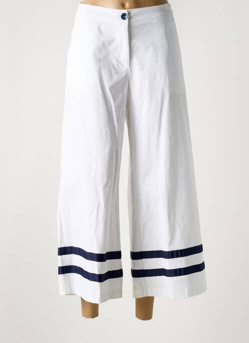 Pantalon 7/8 blanc MALOKA pour femme