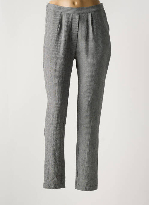 Pantalon droit gris KOKOMARINA pour femme