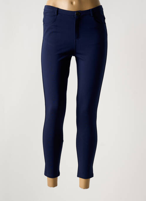 Pantalon slim bleu LEO & UGO femme