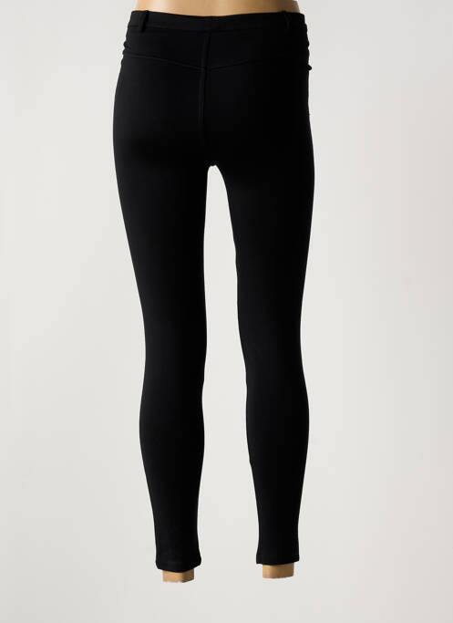 Pantalon slim noir LEO & UGO pour femme