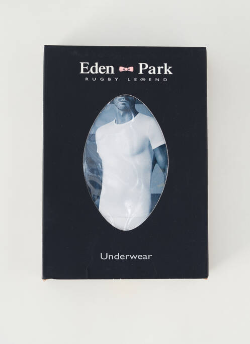 T-shirt blanc EDEN PARK pour homme