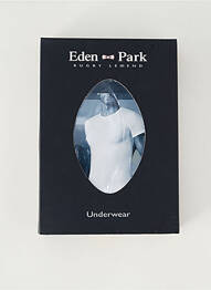 T-shirt stretch manches courtes noir EDEN PARK homme