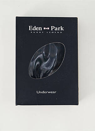 T-shirt stretch manches courtes noir EDEN PARK homme