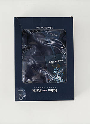 T-shirt stretch manches courtes bleu EDEN PARK homme