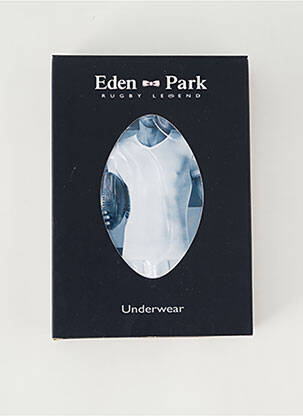 T-shirt stretch manches courtes gris EDEN PARK homme
