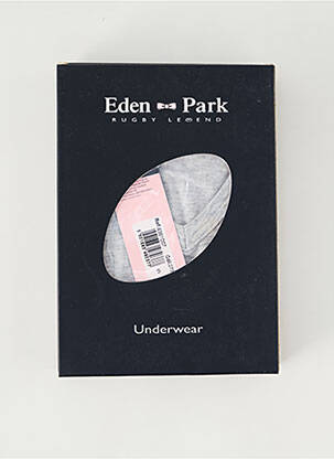 T-shirt stretch manches courtes gris EDEN PARK homme
