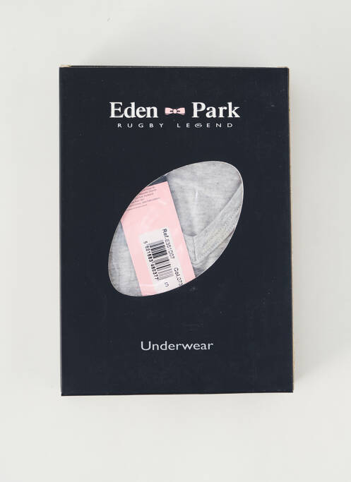 T-shirt gris EDEN PARK pour homme
