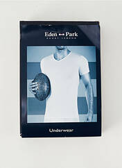 T-shirt bleu EDEN PARK pour homme seconde vue