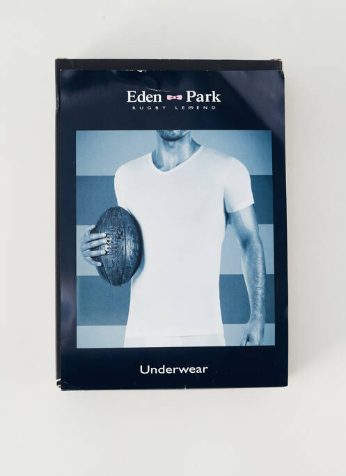 T-shirt bleu EDEN PARK pour homme