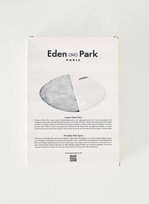 T-shirt tissage chiné manches courtes gris EDEN PARK homme