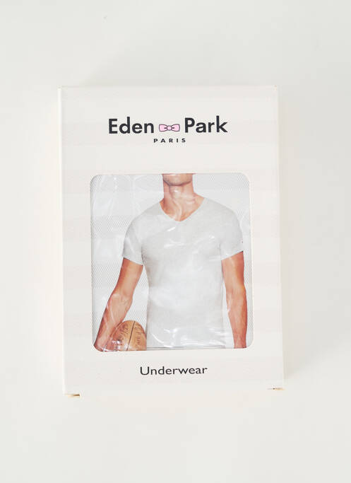 T-shirt gris EDEN PARK pour homme