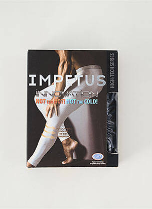 Legging stretch noir IMPETUS homme
