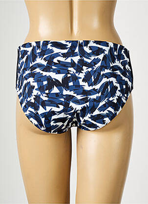 Bas de maillot de bain imprimé fantaisie culotte bleu SIMONE PERELE femme