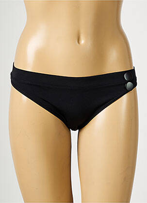 Bas de maillot de bain effet matière satinée culotte noir SIMONE PERELE femme