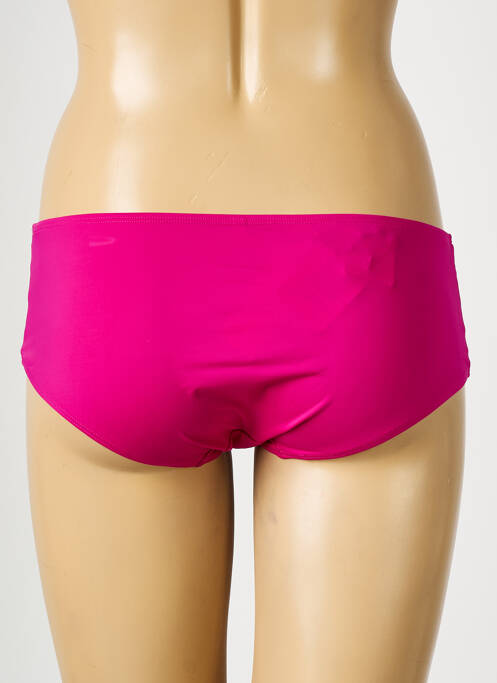 Bas de maillot de bain effet matière satinée culotte violet AUBADE femme
