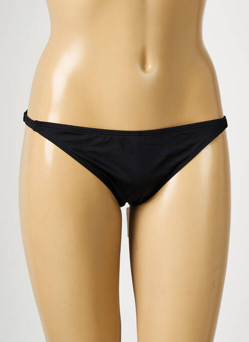 Bas de maillot de bain effet matière satinée culotte noir AUBADE femme