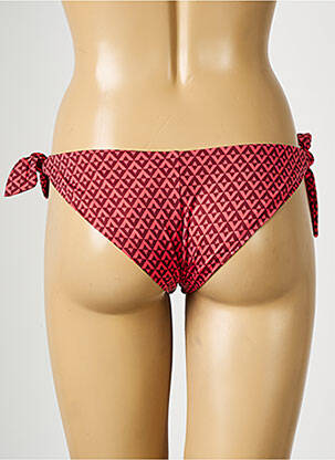 Bas de maillot de bain tissage satiné bikini rose SIMONE PERELE femme