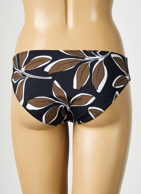 Bas de maillot de bain imprimé fantaisie culotte noir AUBADE femme