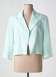 Blazer coupe cintrée bleu PAUSE CAFE femme