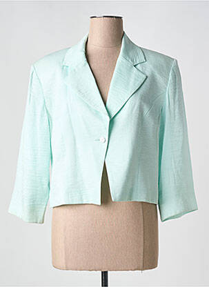 Blazer coupe cintrée bleu PAUSE CAFE femme