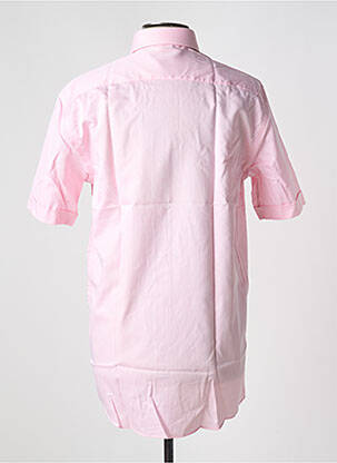 Chemise manches courtes imprimé fantaisie rose PIERRE CARDIN homme