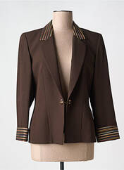 Blazer marron BRUNELLA pour femme seconde vue