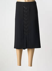Jupe mi-longue noir FRANCE RIVOIRE pour femme seconde vue