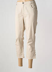 Pantacourt beige FRED SABATIER pour femme seconde vue